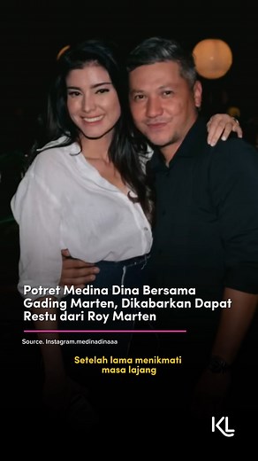 KapanLagi on Instagram: "Hubungan Gading dan Medina semakin serius! Sudah dapat restu Roy Marten, gimana menurut kalian KLovers? Apakah pasangan ini akan sampai pelaminan? Yuk, update terus berita terbaru tentang selebriti hanya di KapanLagi! Kalau bukan sekarang, KapanLagi? Join WA channel KapanLagi >> bit.ly/WAchannelKapanlagi #GadingMarten #Kapanlagi #KLsocmed"