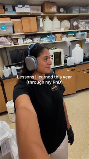 this past year was a rough one. no one warns you about how challenging the final year of your PhD is, where your sole focus is writing and publishing papers. It’s been a year, but we made it. Here are some of the lessons I’ve learned along the way 🫶🏽 #phd #student #biology