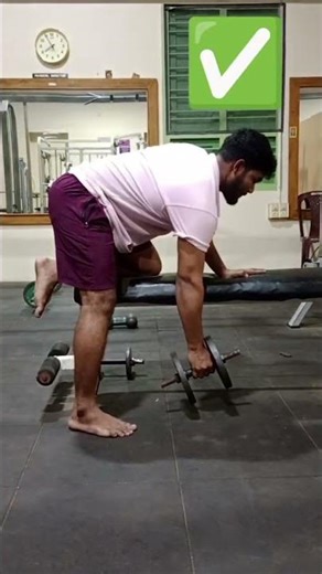 “Build a Strong Back with Dumbbell Rows 💥 | Perfect Form Guide”