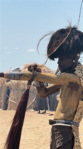 159K views · 1.6K reactions | A man and his wife, Dassanech, preparing for the Dimi ritual, one of the most important ceremonies in their culture. This rite marks the man's passage to adulthood and social acceptance as a father. The couple adorns themselves with beads, animal skins, and body paint, while families gather to celebrate with songs, dances, and livestock sacrifices. #inspirationofafrica | Quim Fàbregas | Facebook