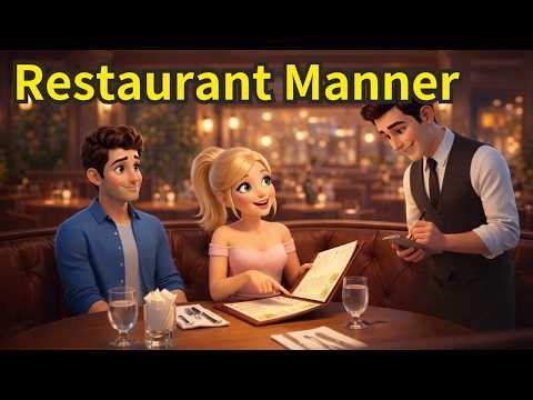 Order Food at a Restaurant - Slow and Easy English For Beginners