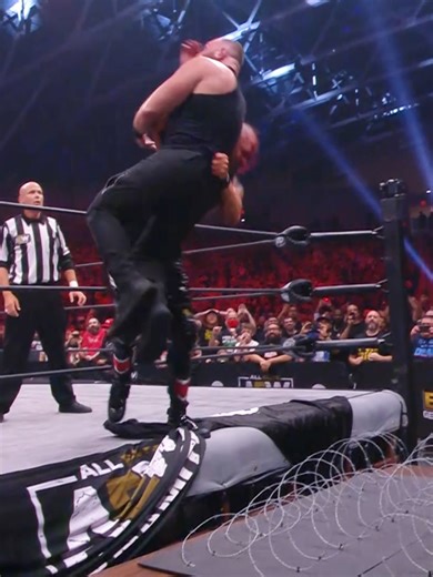 Jon Moxley vs. Lance Archer: Barbed Wire Board Match