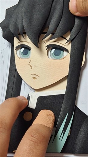 SAN PAPERART on Instagram: "Hi everyone! 👋 Today, I made Muichiro Tokito (時透 無一郎) from Demon Slayer using paper. This video focuses on the relaxing sounds of paper—layering, gluing, and assembling without any talking. I hope these crisp paper sounds bring you a moment of peace. 🌫️ ​If you enjoyed the video, please Like & Subscribe for more! ​#DemonSlayer #MuichiroTokito #PaperSounds #ASMR #PaperLayering #KimetsuNoYaiba"