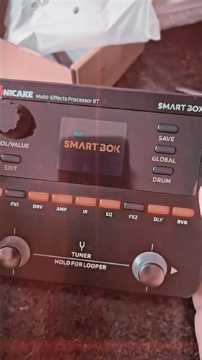 LANÇAMENTO #SmartBox #sonicake #pedaleira #guitar #pack