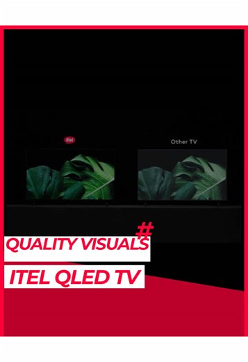 Elevate Your Viewing Experience with itel QLED Smart TV