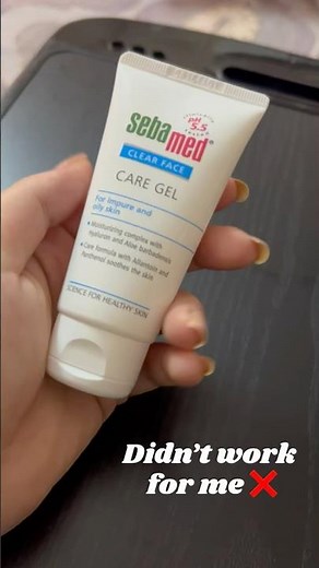 Sebamed Clear Face Care Gel Review | Sebamed Moisturiser Review | Moisturiser for acne probe skin
