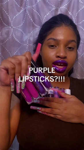Glimma’s Purple Lipsticks Are Making A Comeback