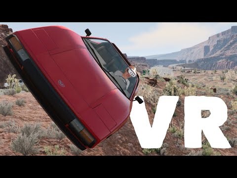 BeamNG in VIRTUAL REALITY is INSANE