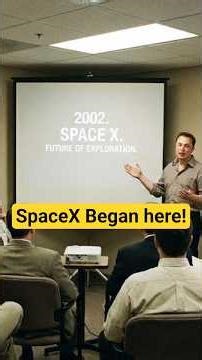 How SpaceX Started: Elon Musk's Impossible Mission to Rewrite Space Travel! #shorts #spacex #musk
