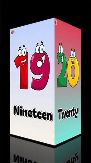 Backward counting 20 to 1 #staylittlechannel #kidslearning #counting