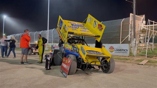18K views · 244 reactions | John Ivy WINS tonight’s Fremont Fence and Guard Rail Co 305 Feature! | Attica Raceway Park | Facebook