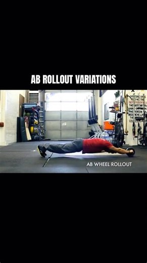 Ab Rollout variations: ab wheel, sliders, rings, assisted, foam roller