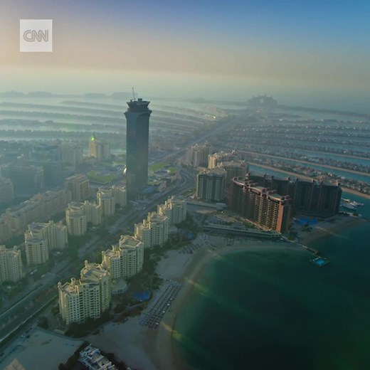 167K views · 1.2K reactions | It's been 20 years since construction began on Dubai's iconic Palm Jumeirah. Now, a new attraction offers a 360° view of the tree-shaped manmade islands: https://cnn.it/2TUccbo | CNN | Facebook
