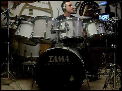 medley drum cover of theme songs and other hits