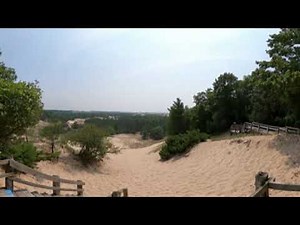 (360˚ view) Scenic Overlook Skyline Trail | Ludington State Park | Ludington, Michigan