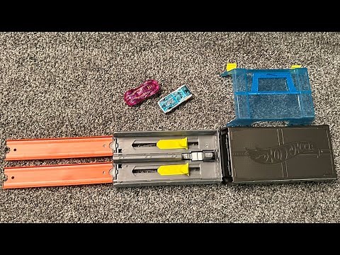 Hot Wheels Race Case Car Storage Set - Unboxing, Demonstration, and Review
