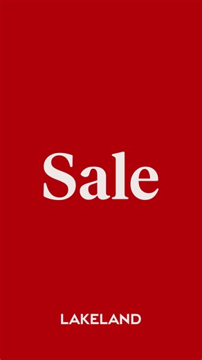 Sale now on, get UP TO 50% OFF 📣 Save on price, never on quality. SHOP NOW: https://www.lakeland.co.uk/sale