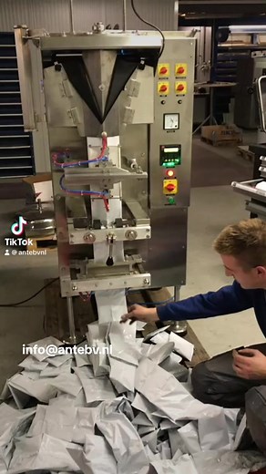 1.6K views · 25 reactions | Testing pouch filling machine in our...