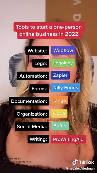 Just starting is the best thing you can do :) here is a tool kit to get you started. #onlinetools #techtoktips #websitesforbusiness