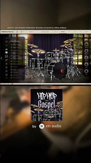 NEW ADDICTIVE DRUMS PRESET! Hiphop and Gospel! #xlnaudio #addictivedrums2 #hiphopgospel #plugins