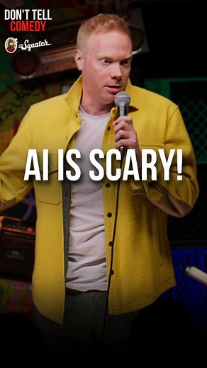 “AI is Scary!” 🎤: Nathan Macintosh Your soap is a joke! Upgrade your personal care with Dr. Squatch #donttellcomedy #nathanmacintosh #standupcomedy #standup #comedy #jokes #funny #ai #artificialintelligence | Don't Tell Comedy