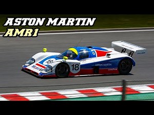 1989 ASTON MARTIN AMR1 Group C | 700hp 6L V8 sounds