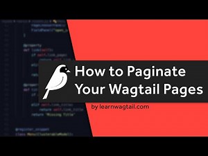 Wagtail CMS: Adding Pagination