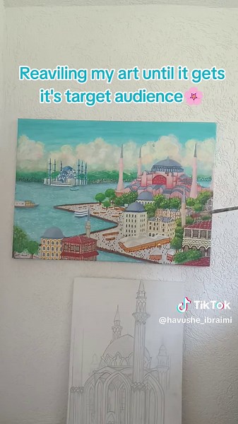 Revealing My Art for TikTok Audiences