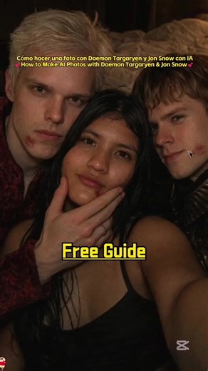 ¿Cómo hacer fotos con Daemon Targaryen y Jon Nieve con IA | Tutorial plantillas prompts,💕💕 ¡súper sencillo! Cómo hacer una foto con Daemon Targaryen y Jon Snow con IA | Tutorial Cómo hacer una foto con Daemon Targaryen con IA Cómo hacer una foto con Jon Snow con IA fotos de daemon Targaryen drogo and daenerys fotos aerion y valar daemon y aeriel como hacer una foto con daemon targaryen y jon snow foto con daemon targaryen y jon snow ia tutorial foto con daemon y jon snow plantilla foto con dae