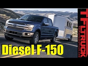 2018 Ford F-150 Five Engines Revealed & Explained including 3.0L Diesel