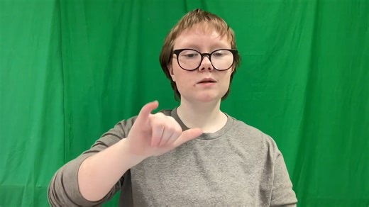 Over the next few days we will be showcasing our remarkable National Literary Competition's first place winners by sharing their ASL and Written works here for everyone to view and enjoy. Today, we'll be recognizing the winners within our ASL Presentation category. Our middle school theme was: Pick an extinct animal that you would want to bring back to life and explain how that animal would then have a positive impact on the planet. Our middle school 1st place winner is Nellie Caddy from Indiana