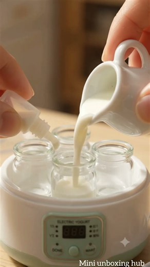 Electric Yogurt Maker Unboxing 🥛 | Easy Homemade Yogurt! #Unboxing #YogurtMaker