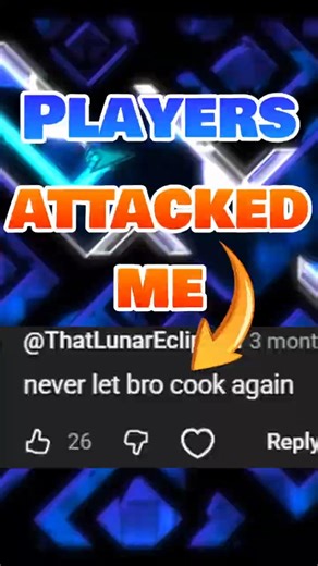 I got ROASTED in Comments! #geometrydash #gaming #comment #comments #games #gd #zodiac