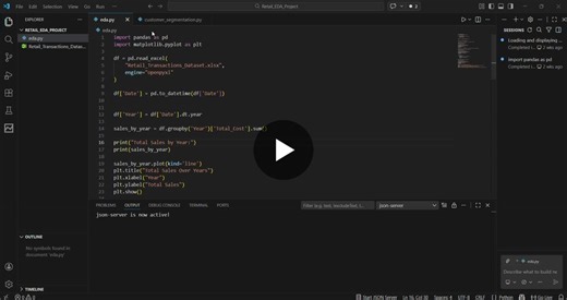 #eda #dataanalytics #python #retailanalytics #learningjourney #taskcompleted #datavisualization #oasisinfobyte | Harshitha Patnana