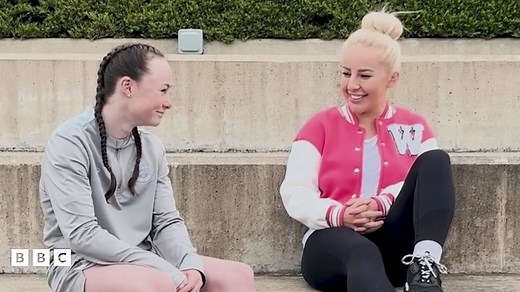 Jas meets with football freestyler Liv Cooke