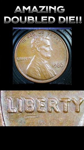 AMAZING 1980 DOUBLED DIE OBVERSE LINCOLN CENT CHERRYPICKERS' GUIDE VARIETY FOUND BY A VIEWER! #coins