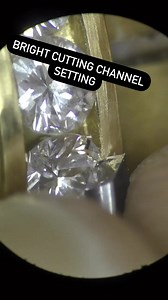 2.5K views · 22 reactions | Such a love hate with channel setting. Always so happy when it’s done but it’s a dreadful process, i don’t think I’ll ever enjoy it. But at least it has something I can brightcut! 藍 what did you guys want to see next I’ve been trying to film more recently. . #diamondsetter #diamondsetting #stonesetting #stonesetter #engagementring #diamondring #diamondsettingschool | Barnard Fine Setting | Facebook