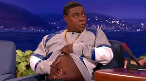 3M views · 38K reactions | Tracy Morgan has been working on his physique and almost has one ab to prove it. #CONAN | Team Coco | Facebook