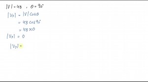 SOLVED:Each problem below refers to a vector 𝐕 with magnitude |𝐕|… | Numerade