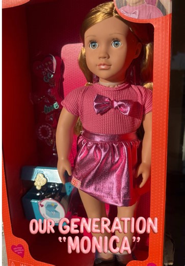 come get your Our Generation Doll ! “Monica” 💓💓 Only $20 !! Limited available ! #ourgeneration #fyp #doll #foryoupage #viral