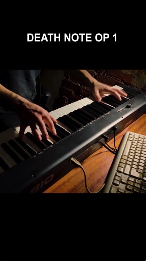 Death Note OP1 | easy piano cover #piano #music #shorts 3