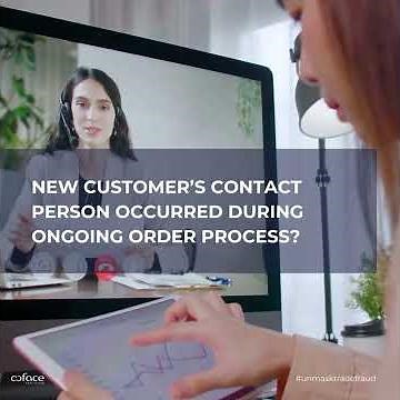 Coface Trade Fraud Prevention. Fraud signals in the background of a familiar customer