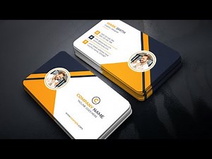 Adobe Illustrator CC 2025 Business Card Design – From Start to Finish!