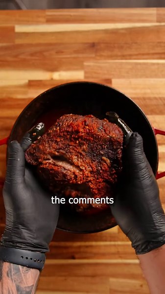 Tender, juicy shredded beef