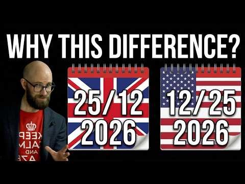 Why Is it Month/Day/Year for Americans but Day/Month/Year for Most Everyone Else?