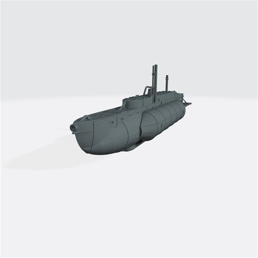 X-craft British Midget Submarine WWII – 3D Printed Model Kit - Etsy