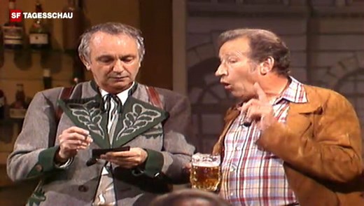 Sketch «Dr schnällscht Wäg nach Worb» (Aus der Sendung «Iischtiige bitte», 11.09.82)