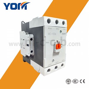 [Hot Item] 100A Mc Series 3 Poles AC Electrical Power Contactor DIN Rail Motor Contactor Silver Point OEM Switch Connector Power