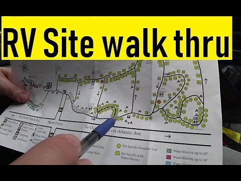First Landing State Park Detailed RV Site Walk Thru