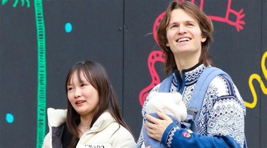 Ansel Elgort reveals baby's face in first post after becoming father